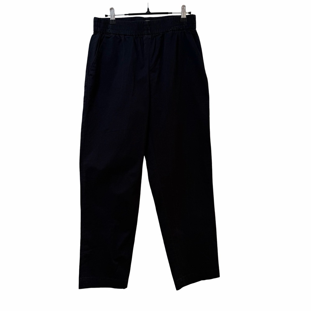 Everlane Womens Easy Straight Leg Chino Pants Size 6 Black Capsule Minimalist - Picture 1 of 7